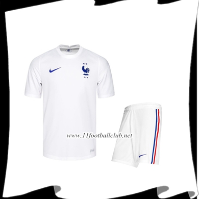 Le Nouveau Maillot Equipe France Enfant Exterieur UEFA Euro 2020