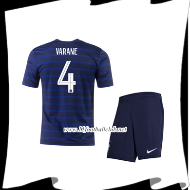 Le Nouveau Maillot France (Varane 4) Enfant Domicile UEFA Euro 2020