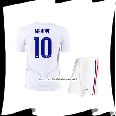 Le Nouveau Maillot France (Mbappe 10) Enfant Exterieur UEFA Euro 2020