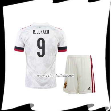 Le Nouveau Maillot Belgique (R.Lukaku 9) Enfant Exterieur UEFA Euro 2020