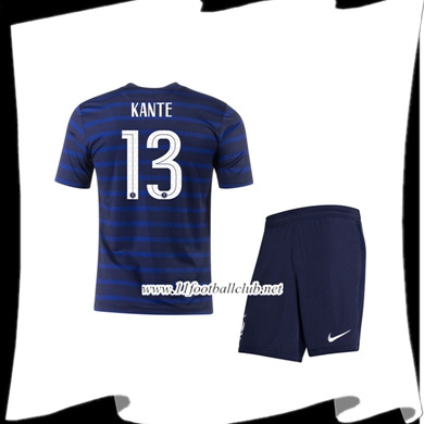 Le Nouveaux Maillot France (Kante 13) Enfant Domicile UEFA Euro 2020