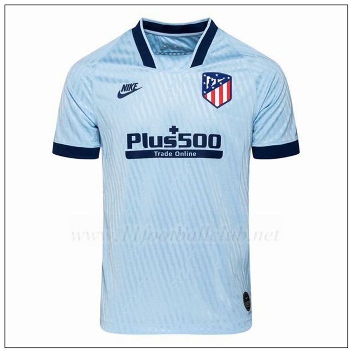 Nouveau Vitolo 20 Maillot Atletico Madrid Bleu Clair Enfant Third 2019/20 Pas Cher