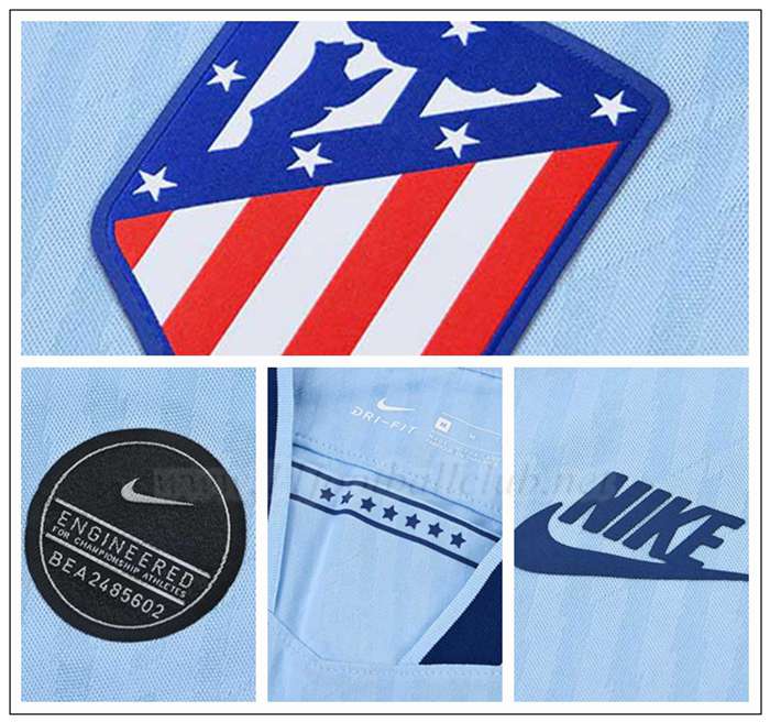 Maillot Morata 9 Pas Cher Enfant Third Bleu Clair 2019/2020 Personnalisé