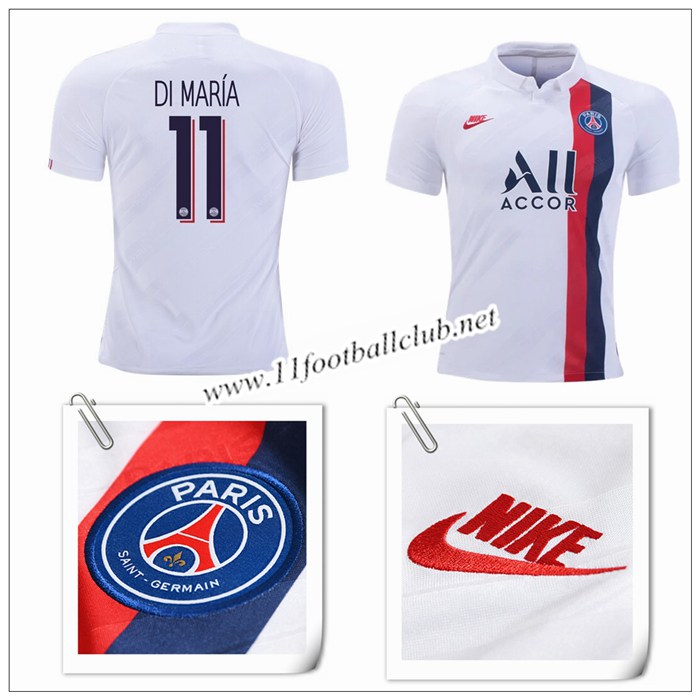 Jeux Maillot DI MARIA 11 Pas Cher 2019/20 Domicile | Du Chine