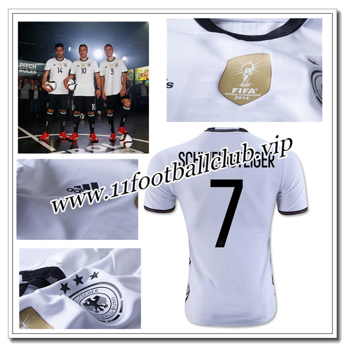 Le Maillot du Allemagne,Nouveau Maillot Allemagne Blanc SCHWEINSTEIGER 7 Domicile 2016 2017 Personnalisable Le Maillot du Allemagne,Nouveau Maillot Allemagne Blanc SCHWEINSTEIGER 7 Domicile 2016 2017 Personnalisable