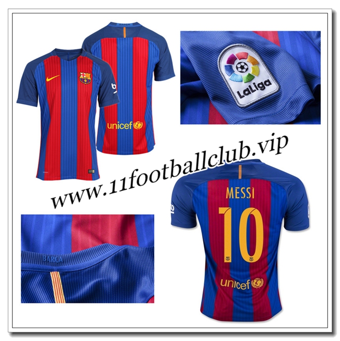 Le Maillot de Barcelone,Nouveaux Maillot FC Barcelone Rouge et Bleu MESSI 10 Domicile 2016 2017 Authentic Le Maillot de Barcelone,Nouveaux Maillot FC Barcelone Rouge et Bleu MESSI 10 Domicile 2016 2017 Authentic