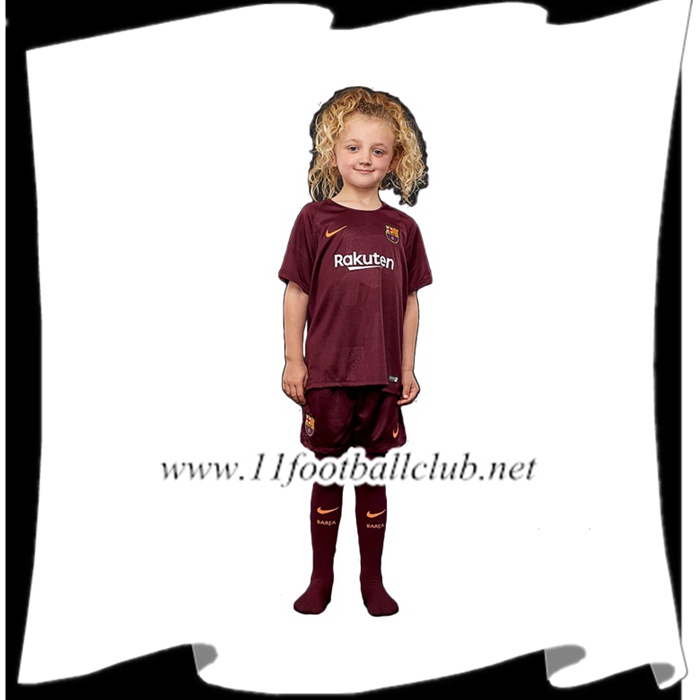 Le Nouveaux Maillot FC Barcelona Enfant Third 2017/2018 Authentic