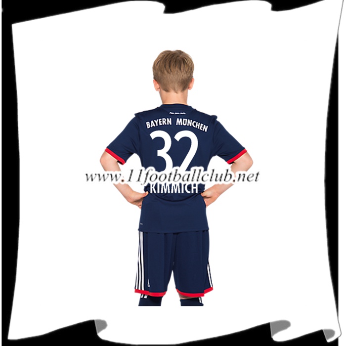 Le Nouveau Maillot Bayern Munich KIMMICH 32 Enfant Exterieur 2017/2018 Officiel