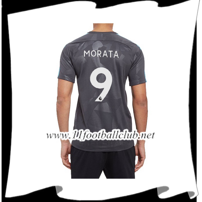 Le Nouveau Maillot de FC Chelsea MORATA 9 Third 2017/2018 Personnalisé