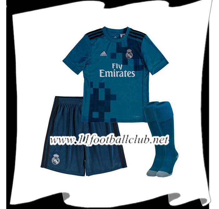Le Nouveau Maillot Real Madrid Enfant Third 2017/2018 Officiel