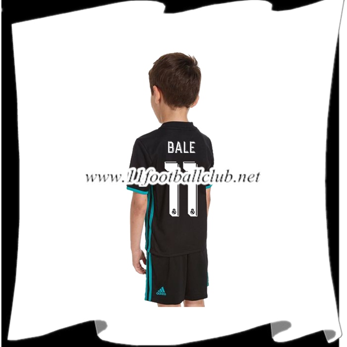 Le Nouveaux Maillot Real Madrid BALE 11 Enfant Exterieur 2017/2018 Flocage