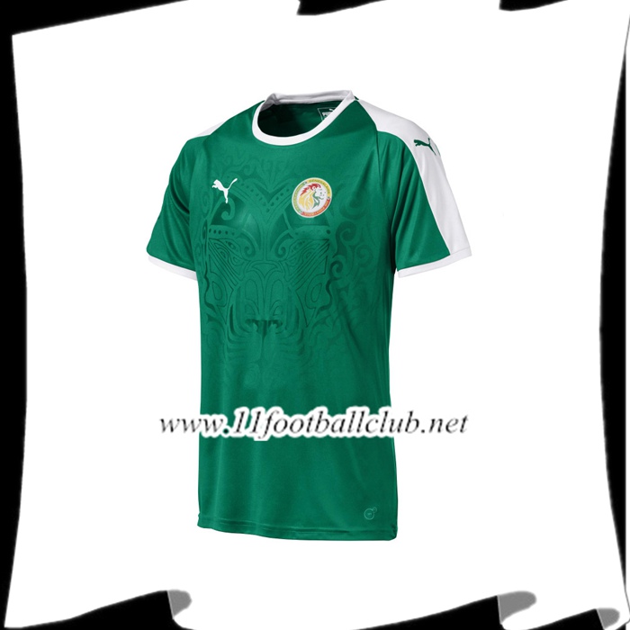 Nouveau Maillot De Foot Equipe De Sénégal Exterieur Vert 2018 2019
