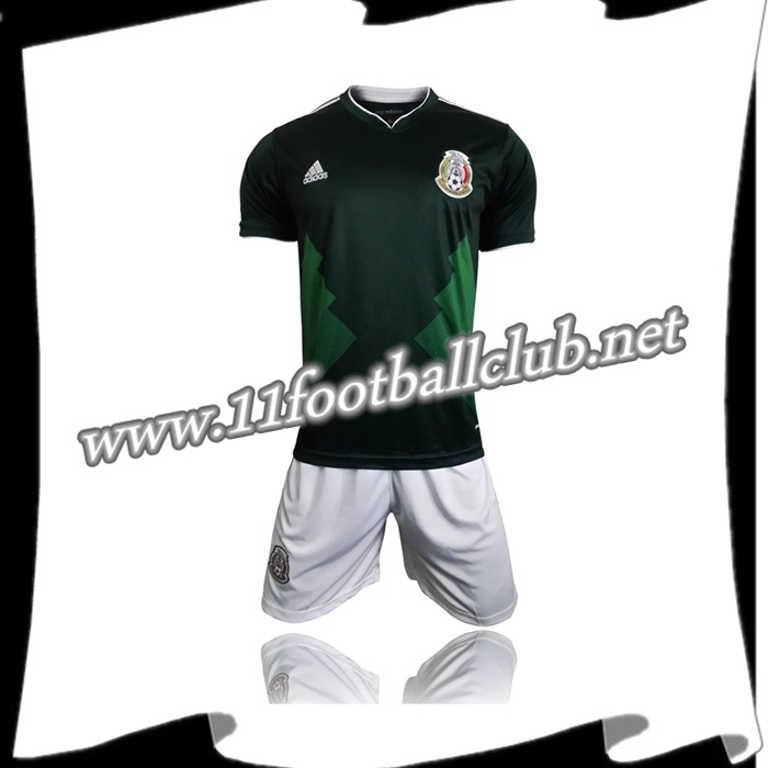 Le Nouveaux Maillot Equipe De Mexique 2017 2018 Domicile Junior