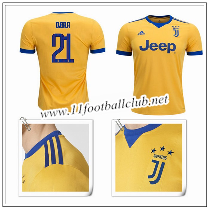 Maillot Dybala Juventus Turin 2020-2021 Domicile - Adidas Blanc Taille S (Occasion)