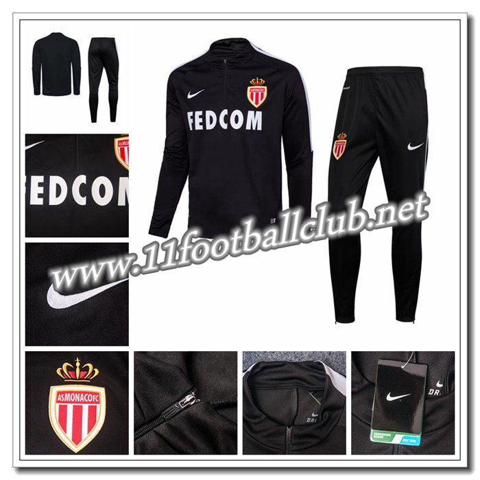 ensemble de foot AS Monaco noir ensemble de foot AS Monaco noir