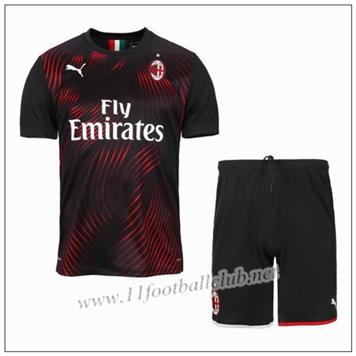 Jeu Maillot CUTRONE 63 Milan AC Enfant Pas Cher Third 2019/20