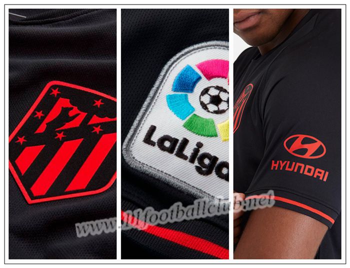 Nouveau Maillot de Foot Atletico Madrid J M Gimenez 2 Enfant Exterieur Nike 19/20 Pas Cher