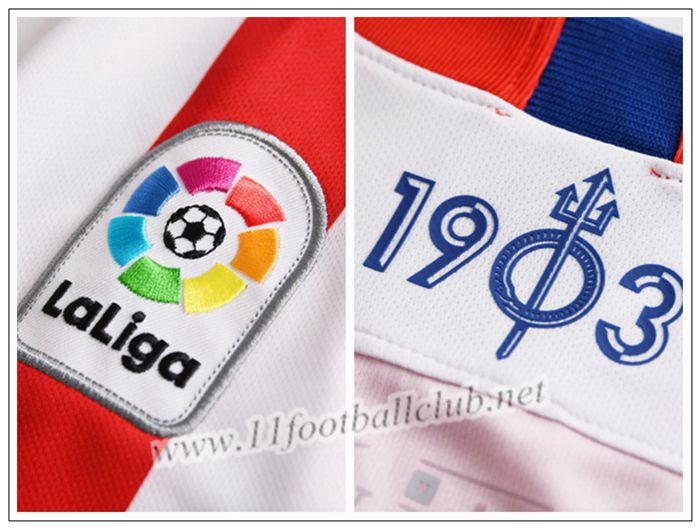 Maillot de Foot Atletico Madrid Kalinic 21 Enfant Rouge/Blanc Domicile 2019 2020 Pas Cher - Officiel 11footballclub Eshop