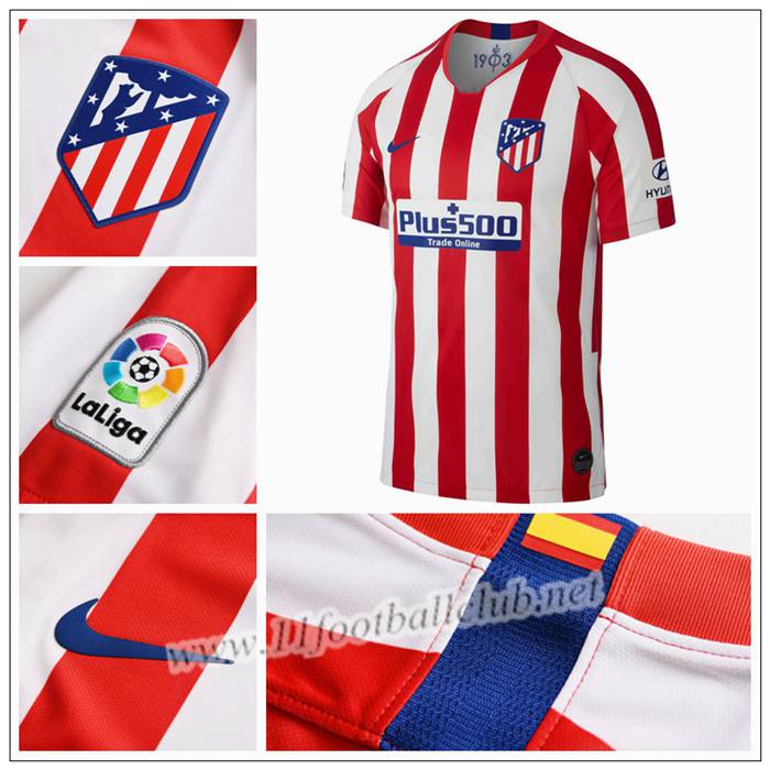 Nouveau Maillot de Foot Atletico Madrid M Llorente 14 Enfant Domicile Nike 19/20 Pas Cher