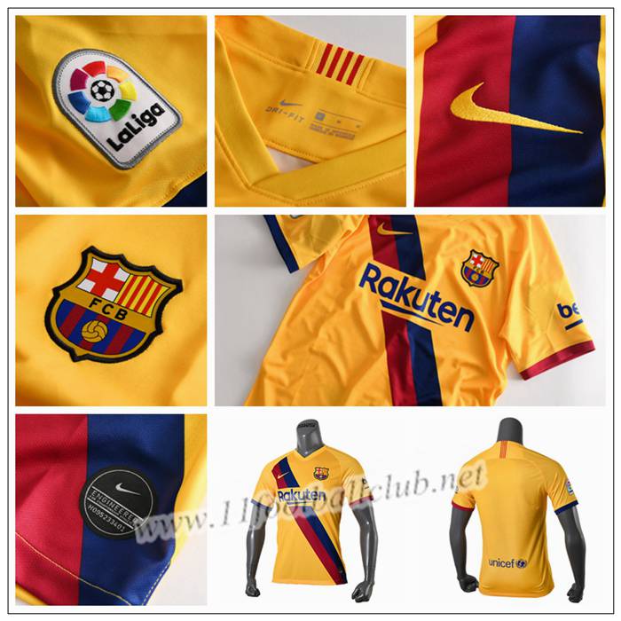 Nouveaux Maillot de Foot Barca GRIEZMANN 17 Enfant Exterieur Nike 19/20 Pas Cher