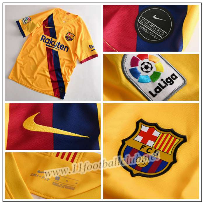 Nouveau Maillot de Foot Barca VIDAL 22 Enfant Exterieur Nike 19/20 Pas Cher