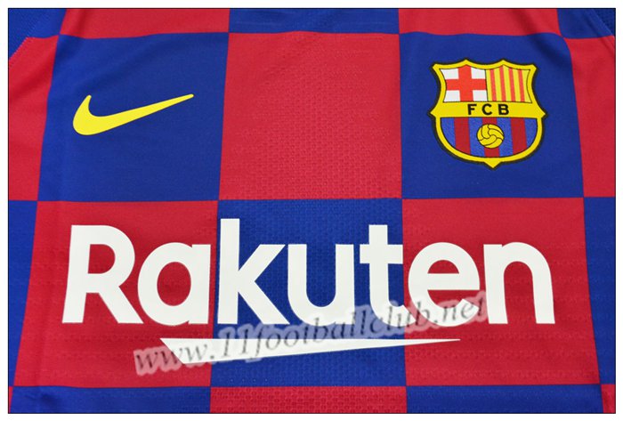 Nouveau Maillot de Foot Barca SUAREZ 9 Enfant Domicile Nike 19/20 Pas Cher