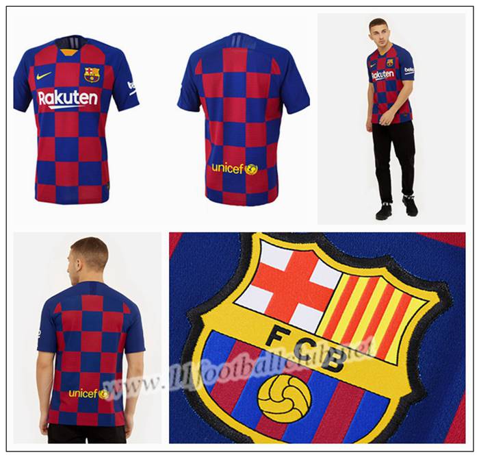 Maillot de Foot Barca Coutinho 7 Enfant Bleu Et Rouge Domicile 2019 2020 Pas Cher | Boutique 11footballclub Du Chine
