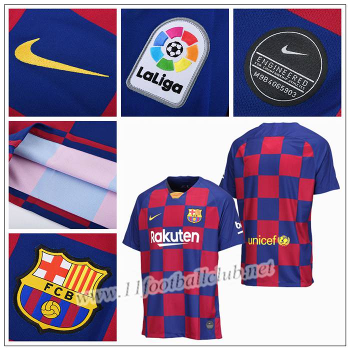 Nouveau Maillot de Foot Barca Enfant Domicile Nike 19/20 Pas Cher