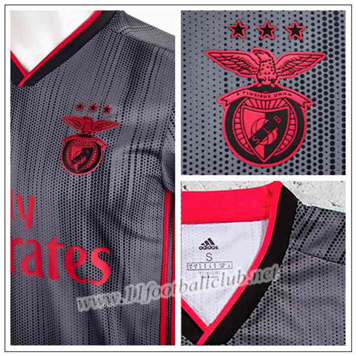 Nouveaux Maillot de Foot Benfica CERVI 11 Exterieur Adidas 19/20 Pas Cher