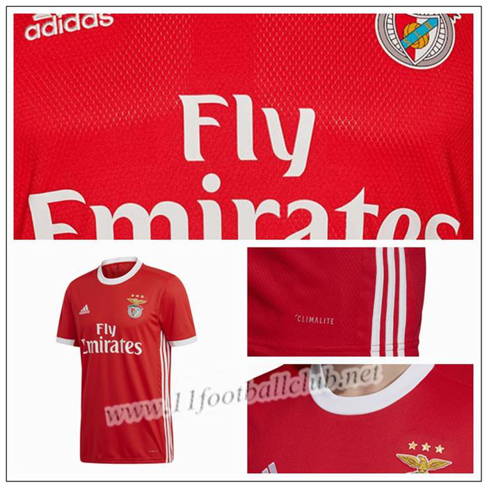 Maillot de Foot Benfica JOAO FELIX 79 Rouge Domicile 2019 2020 Pas Cher - 11footballclub En Ligne