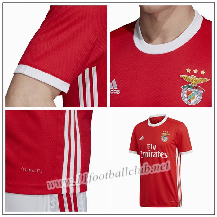 Nouveau Maillot de Foot Benfica DI MARIA 20 Domicile Adidas 19/20 Pas Cher