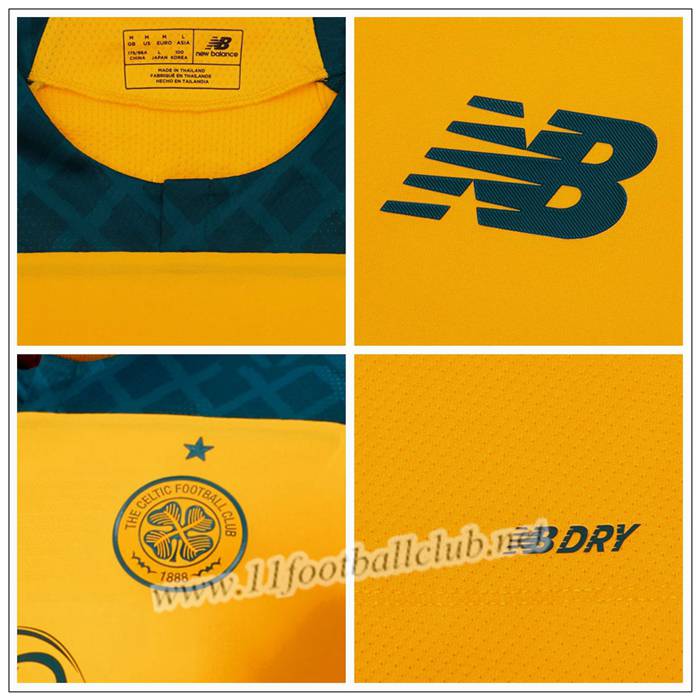 Nouveaux Maillot de Foot Celtic BURNS 10 Exterieur New Balance 19/20 Pas Cher