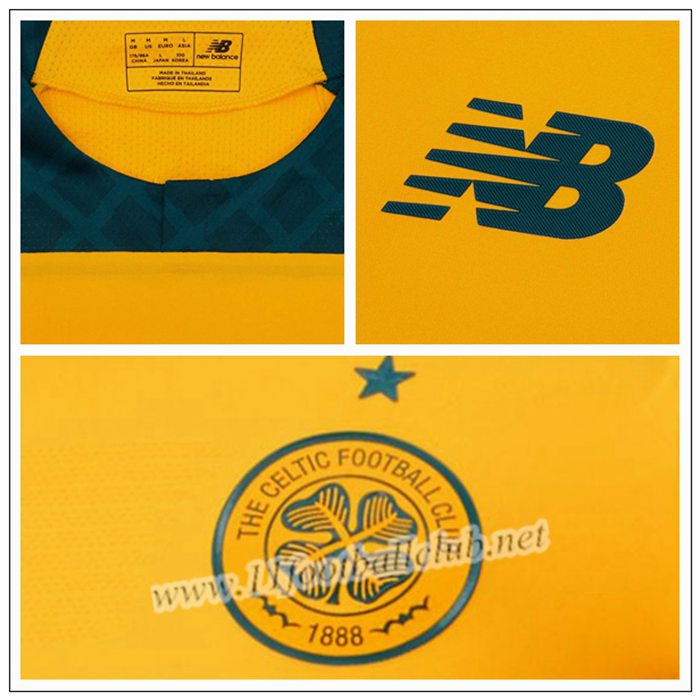 Nouveau Maillot de Foot Celtic DI CANIO 7 Exterieur New Balance 19/20 Pas Cher