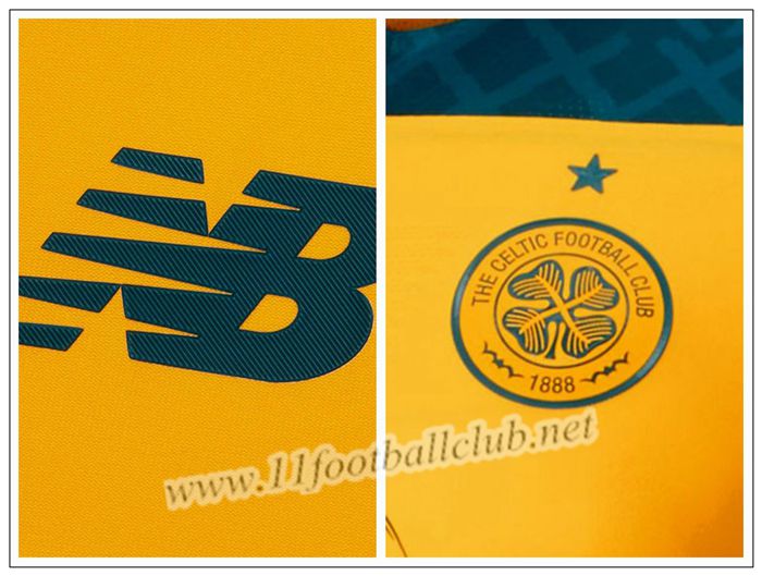 Maillot de Foot Celtic BURNS 10 Jaune Exterieur 2019 2020 Pas Cher Et 11footballclub Outlet