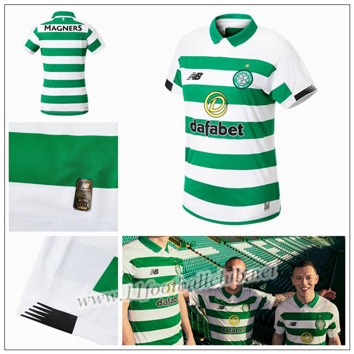 Maillot de Celtic Enfant Domicile New Balance 19/20 Du Chine