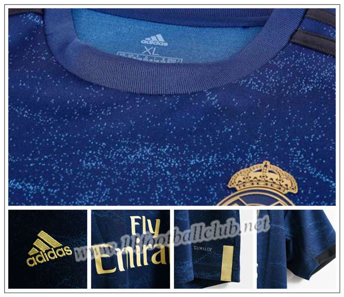 Maillot de Foot Real REGUILON 23 Enfant Bleu Foncé Exterieur 2019 2020 Pas Cher | 11footballclub Officiel