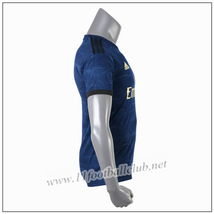 Maillot de Foot Real RAUL 7 Enfant Bleu Foncé Exterieur 2019 2020 Pas Cher | Boutique 11footballclub Store