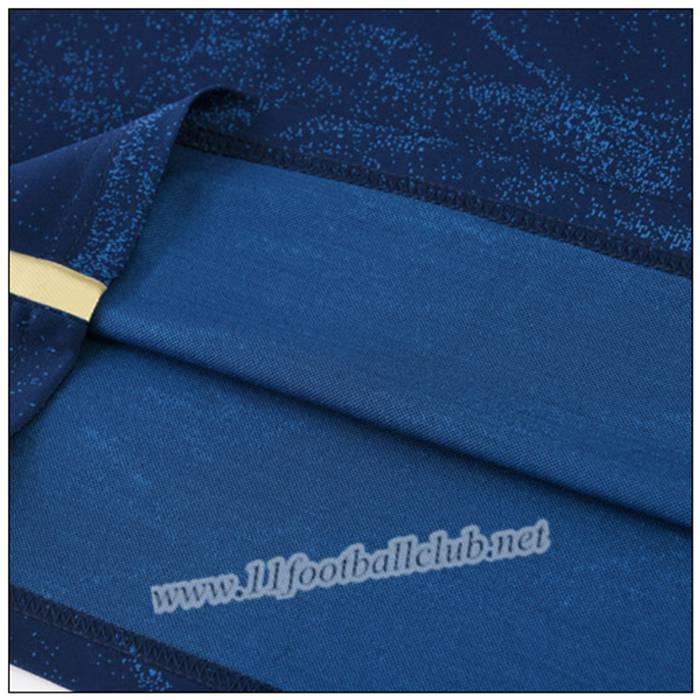 Maillot de Foot Real SERGIO RAMOS 4 Enfant Bleu Foncé Exterieur 2019 2020 Pas Cher - Vente 11footballclub En Gros