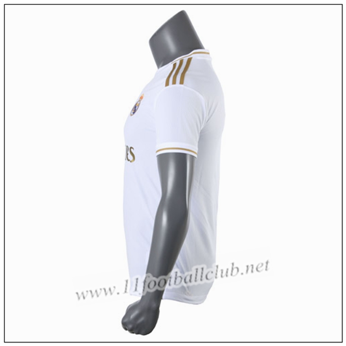 Maillot de Foot Real Lucas Vazquez 17 Enfant Blanc Domicile 2019 2020 Pas Cher - 11footballclub Shop