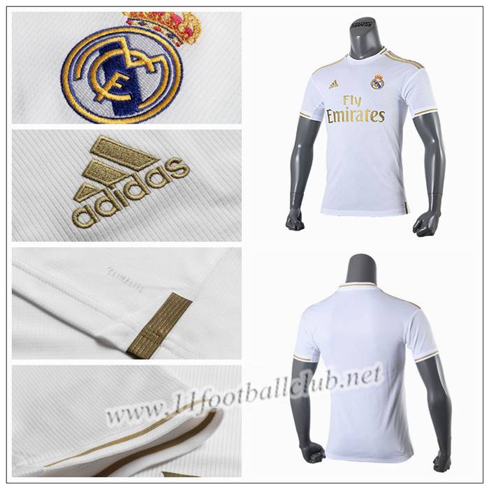 Nouveaux Maillot de Foot Real BRAHIM 21 Enfant Domicile Adidas 19/20 Pas Cher