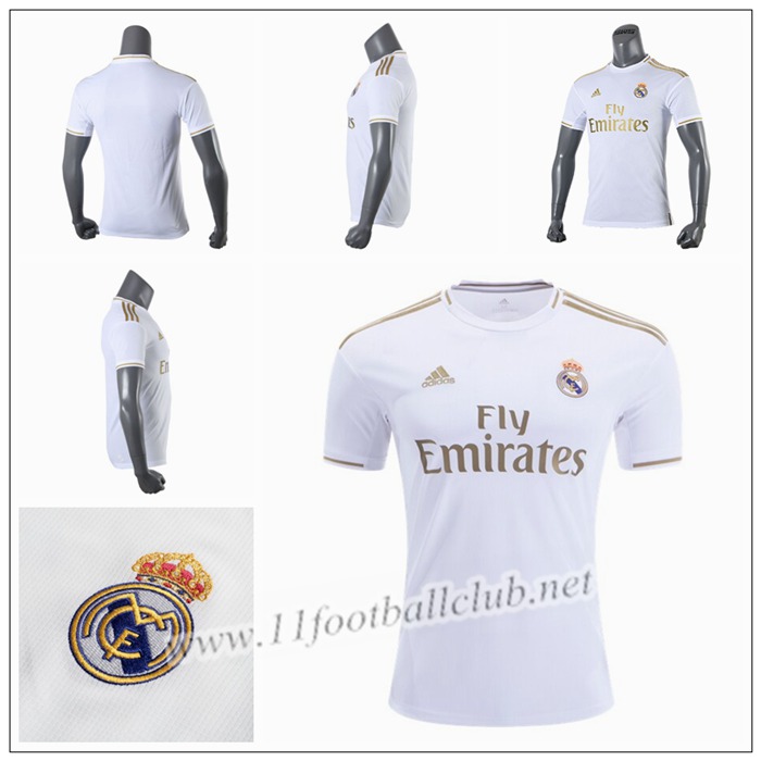 Nouveau Maillot de Foot Real Dani Carvajal 2 Enfant Domicile Adidas 19/20 Pas Cher