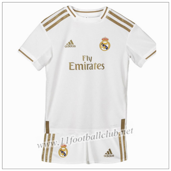 Solde Maillot BRAHIM 21 Real Madrid Enfant Pas Cher Domicile 2019/20