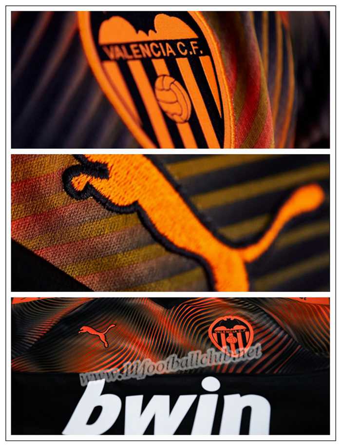 Maillot de Foot Valencia GAYA 14 Enfant Orange Exterieur 2019 2020 Pas Cher | 11footballclub Officiel