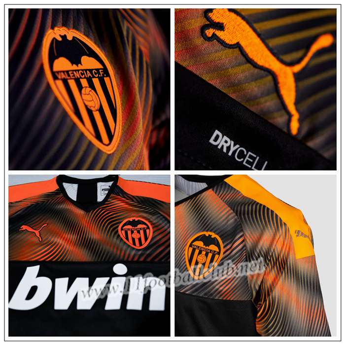 Nouveaux Maillot de Foot Valencia RODRIGO 19 Enfant Exterieur Puma 19/20 Pas Cher