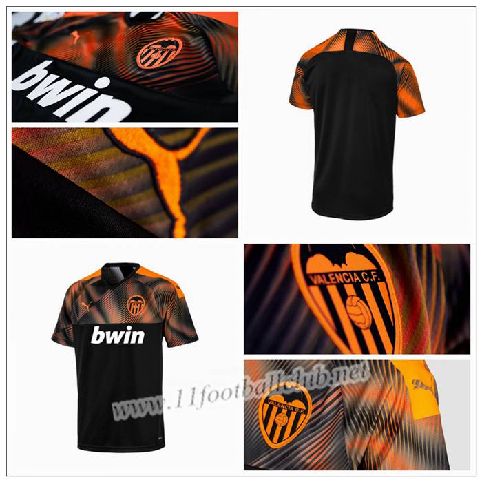 Nouveau Maillot de Foot Valencia GAYA 14 Enfant Exterieur Puma 19/20 Pas Cher