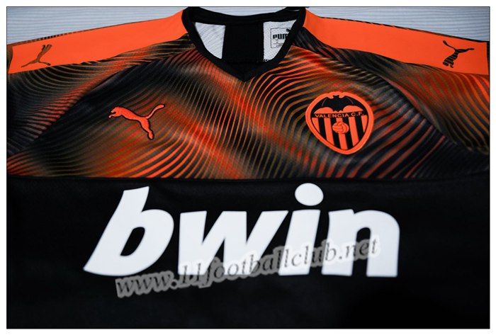 Nouveaux Maillot de Foot Valencia COQUELIN 17 Enfant Exterieur Puma 19/20 Pas Cher