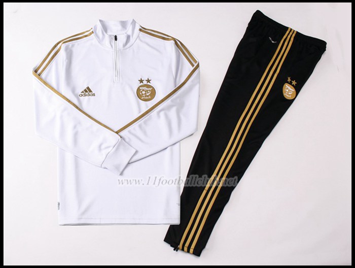 Ensemble Survetement de Foot Algerie Blanc 2019/2020