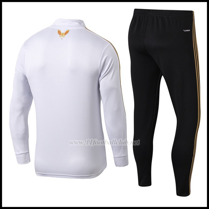 Ensemble Survetement de Foot Algerie Blanc 2019/2020
