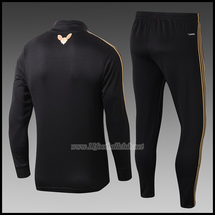 Ensemble Survetement de Foot Algerie Noir 2019/2020