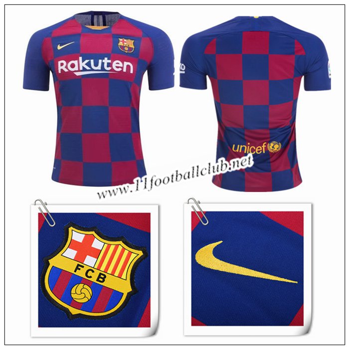 Le Nouveau Maillot du Barcelone Domicile Bleu Et Rouge 2019/20 Vintage Le Nouveau Maillot du Barcelone Domicile Bleu Et Rouge 2019/20 Vintage